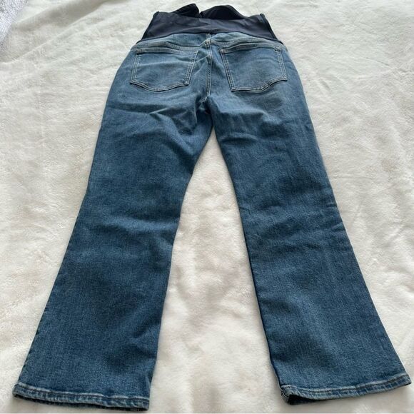 Madewell Maternity Kick Out Crop Jeans Size 28P NWT - Picture 7 of 7